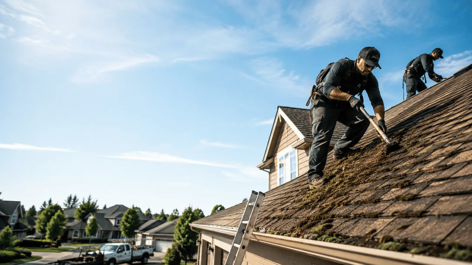 Roof Moss Removal in Cedarville, AR near me